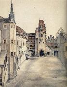 Albrecht Durer The Courtyard of the Former Castle in innsbruck USA oil painting artist